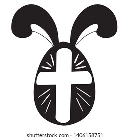 Easter Bannies egg decoration for T-shirt
