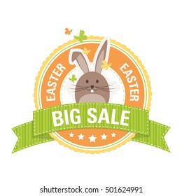 Easter Big Sale Label