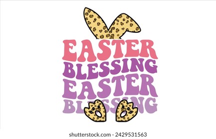 Easter Blessing PNG Sublimation T-Shirt Design