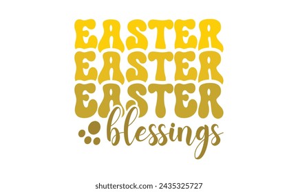 Bendiciones de Pascua, svg de Pascua, camisa de conejito, diseño de camiseta de día de Pascua feliz Paquete, Pascua retro, svg de Pascua divertido, ilustración vectorial imprimible, vacaciones, archivos de corte Cricut, silueta, png, cara de conejito