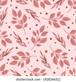 Easter boho kids seamless pattern, floral easter baby digital paper, spring endless background with plants branch, perfect for nursery textile, scrapbooking, wrapping paper, wallpaper