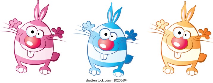 Easter bunnies