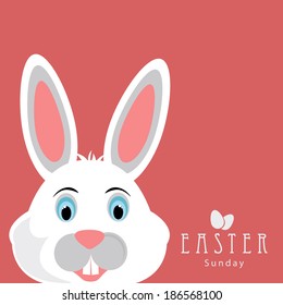 Easter Bunny abstract Background for Easter Sunday.Eps10