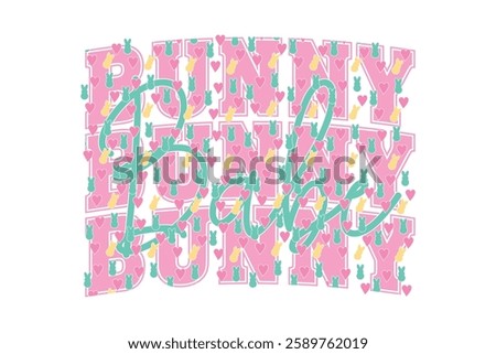 Easter Bunny Babe EPS Design
