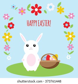 Easter bunny card 