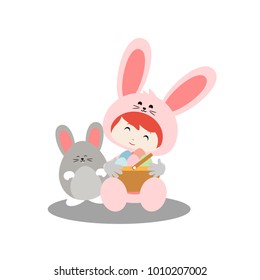 Easter Bunny Character