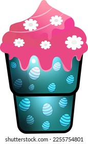 Easter Bunny Coffee Cup. It can be used on T-Shirt, labels, icons, Sweater, Jumper, Hoodie, Mug, Sticker,
Pillows, Bags, Greeting Cards, Badge, Or Poster