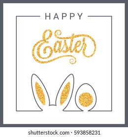 easter bunny design background