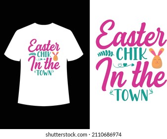 
Easter Bunny Ears Vector Illustration. Bunny ears and feet isolated on white background.
 Hunting T shirt Design eps 10.

