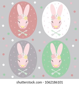 Easter bunny egg