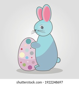Easter Bunny with Easter Egg