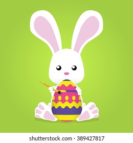 Easter Bunny With Egg