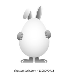 Easter Bunny egg clean for the holiday