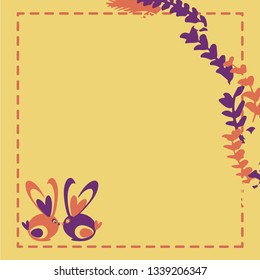 Easter Bunny egg yellow cute grass love