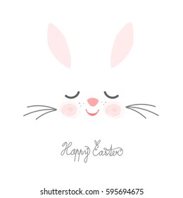 Bunny Face Images Stock Photos Vectors Shutterstock