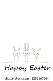 easter bunny happy easter