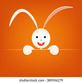 Easter bunny,  happy easter