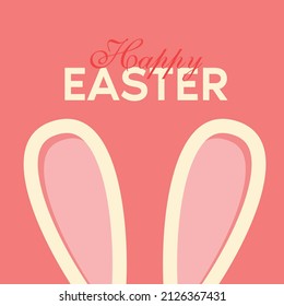 Easter bunny. Happy easter day