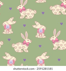 Easter Bunny for Happy Easter Wrapping Paper