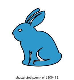 easter bunny icon