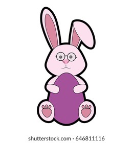 easter bunny icon