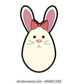 easter bunny icon