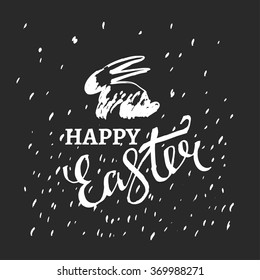 Easter Bunny Lettering
