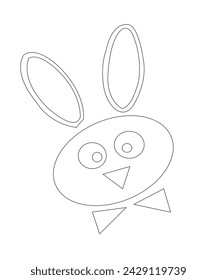 easter bunny for lovely kids