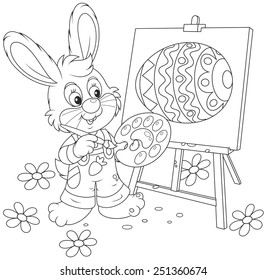 Easter Bunny painter