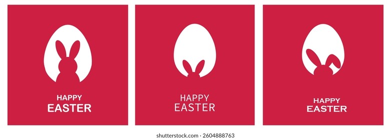 Easter Bunny Peeking from Egg,Celebrate Easter with Bunny Surprise,Festive Easter Bunny Egg Design,Egg and Bunny Easter Greetings.