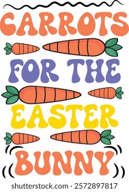 Easter bunny quotes design, happy easter day