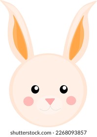 easter bunny rabbit cute vector