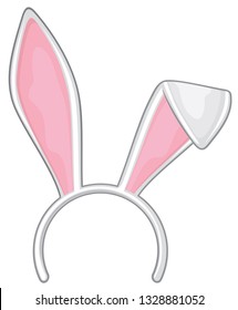 Easter bunny (rabbit) ears mask