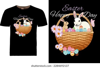 EASTER BUNNY T SHIRT DESIGN