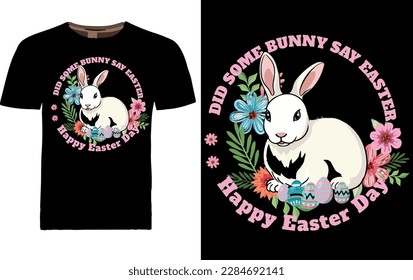 EASTER BUNNY T SHIRT DESIGN