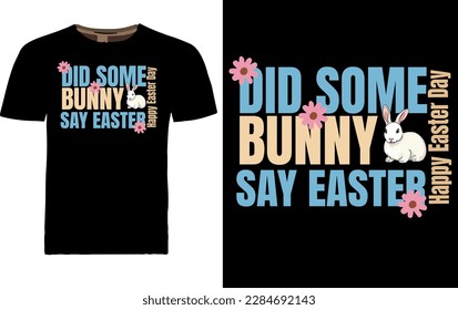 EASTER BUNNY T SHIRT DESIGN