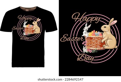 EASTER BUNNY T SHIRT DESIGN