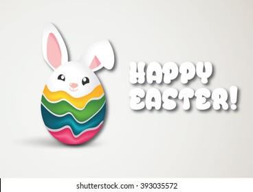 Easter Bunny Template