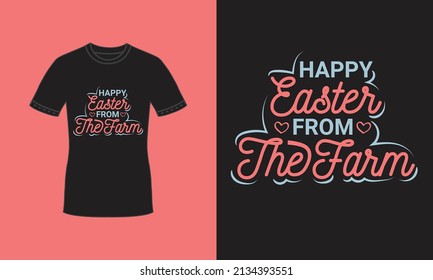 Easter Bunny typography t shirt svg for circuit