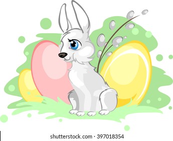 Easter bunny vector