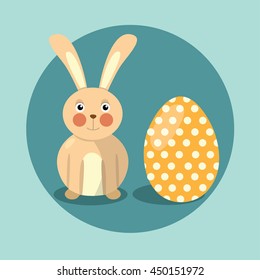 EASTER BUNNY VECTOR