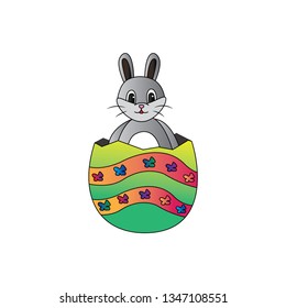 Easter Bunny Vector illustration