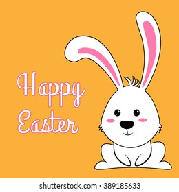 Easter Bunny Vector Illustration