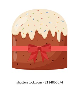 Easter cake. Easter concept. Happy Easter banners, greeting cards, posters, holiday covers.
