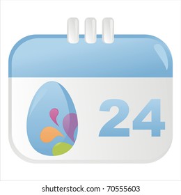 easter  calendar icon