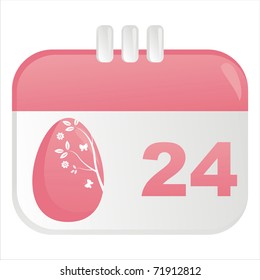 easter calendar icon