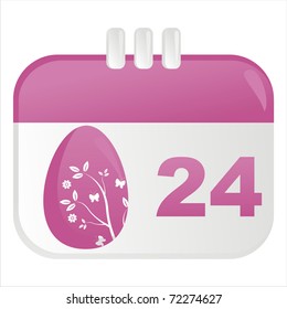 easter calendar icon