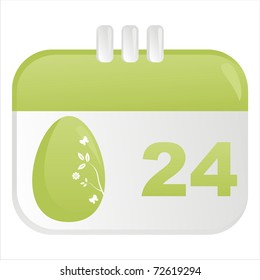 easter calendar icon