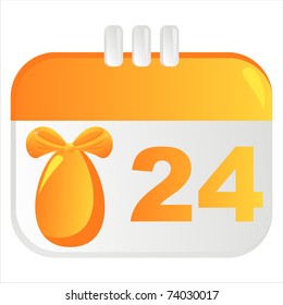 easter calendar icon