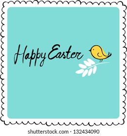 Easter card.